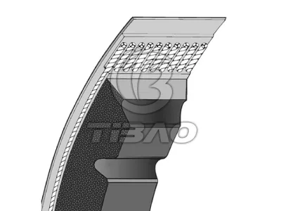 0049970892 V-Belt for MERCEDES-BENZ S-CLASS, VW K 70 (48)
