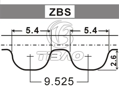 046109119 Engine Parts Timing Belt for AUDI A6, VW LT