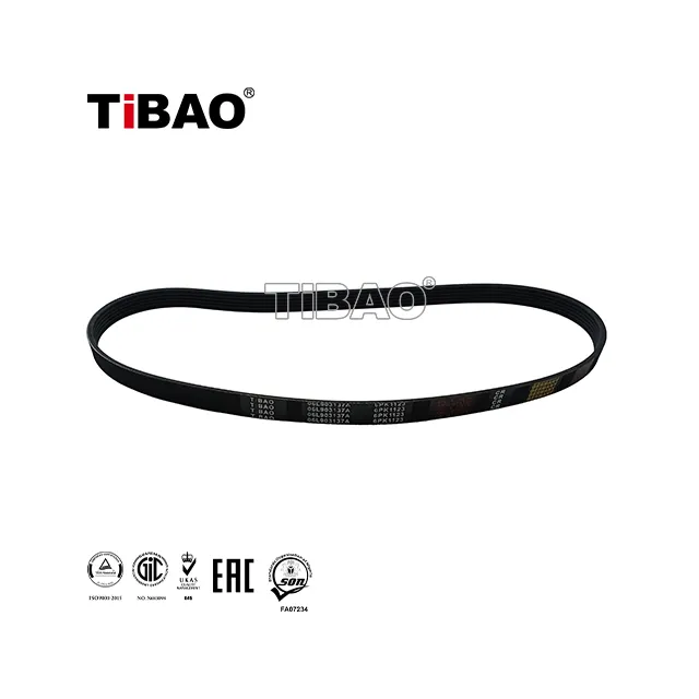 06L903137A Engine Parts V-Ribbed Belt for AUDI A3, PORSCHE MACAN, VW SHARAN, SEAT LEON ST (5F8), SKODA KODIAQ (NS7, NV7, NS6)