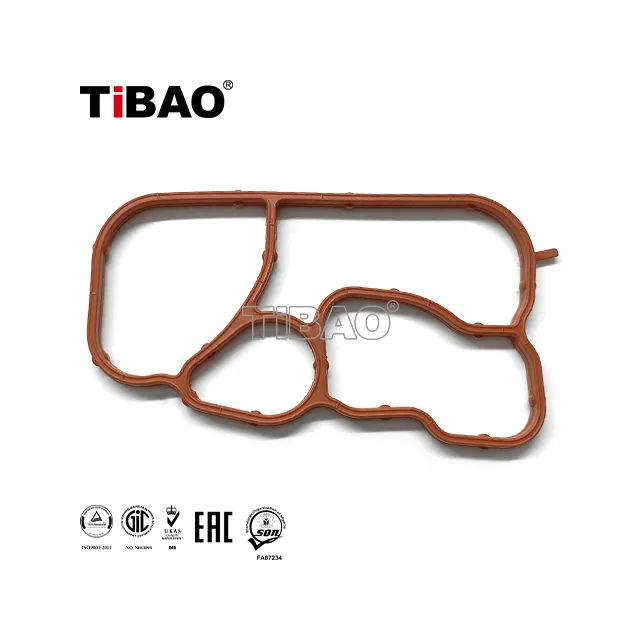 06L117070 Engine Parts Gasket，oil Cooler for AUDI Q5, VW T-ROC, SEAT ALHAMBRA (710, 711), SKODA SUPERB III Estate (3V5)