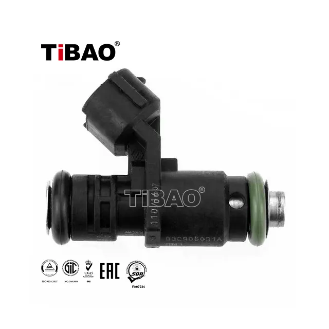 03C906031A Engine Parts Fuel Injector for VW BORA, SEAT IBIZA IV SC (6J1, 6P5), IBIZA Mk IV SC (6J1, 6P5), SKODA RAPID Spaceback (NH1)