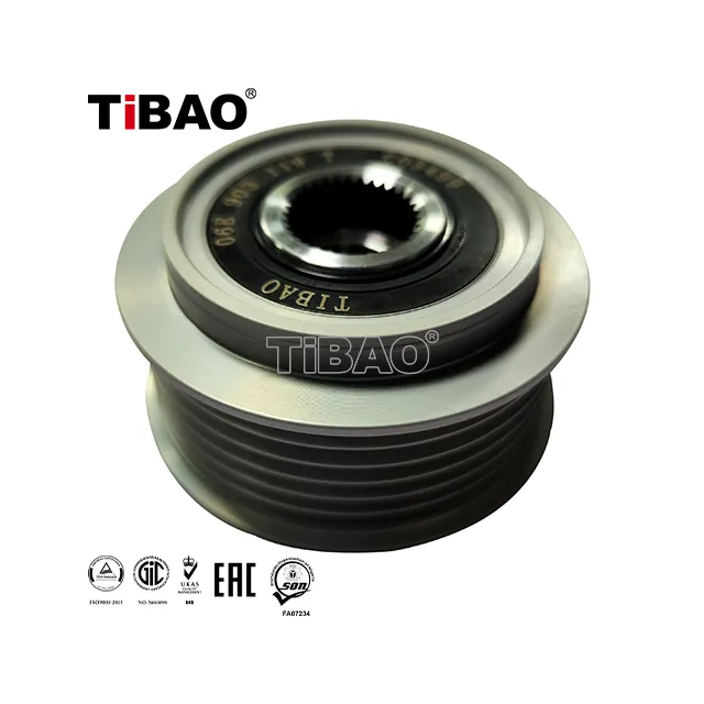 06E903119T Generator Pulley for AUDI A6 / S6 C7 (4G2, 4GC), A7 / S7 Sportback (4GA, 4GF)