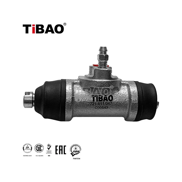 721611047 Brake Cylinder for VW TRANSPORTER Mk IV Platform/Chassis (70E, EUROVAN T4 Van (70A, 70H, 7DA, 7DH), CARAVELLE T4 Bus (70B, 70C, 7DB, 7DK, 70J, 70K, 7DC, 7DJ), CALIFORNIA T4 Camper (7DJ, 7DK, 70J)