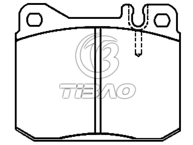 0004206320 Brake Pads for MERCEDES-BENZ ACTROS, AXOR 2, UNIMOG, SK, MK, LK/LN2, 123 Saloon (W123), S-CLASS (W116), NG