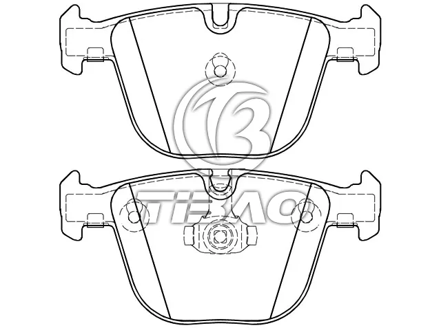 34216757536 BMW Brake Pad for BMW X5 (E70), X6 (E71, E72), 1 Coupe (E82), 3 Coupe (E92), 5 (E60), 6 (E63), 7 (E65, E66, E67)