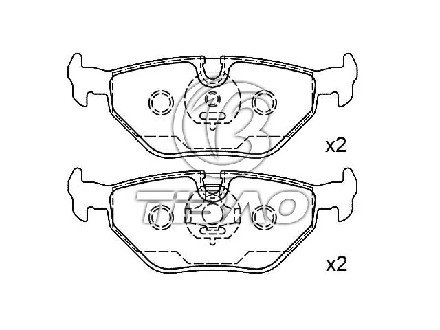 34211161455 BMW Brake Pad for BMW X3