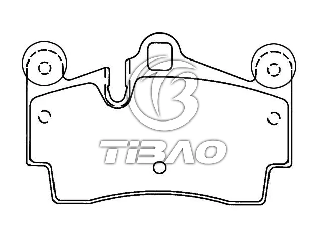 7L6698451A Brake Pads for AUDI Q7, PORSCHE Cayenne, VW TOUAREG