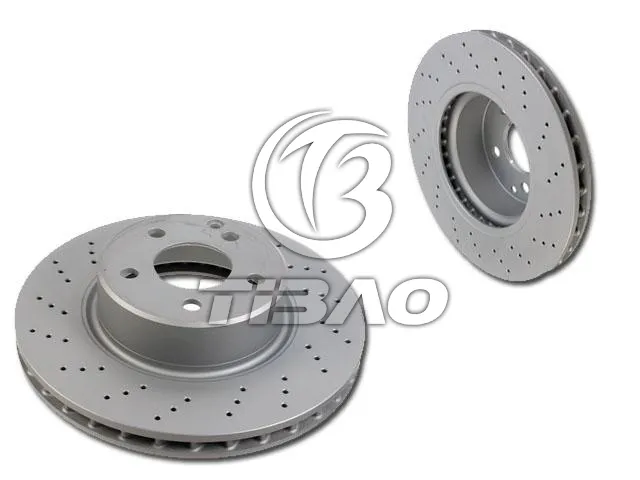 2204210912 FRONT BRAKE DISC for MERCEDES-BENZ S-CLASS (W220), CL-CLASS Coupe (C215)