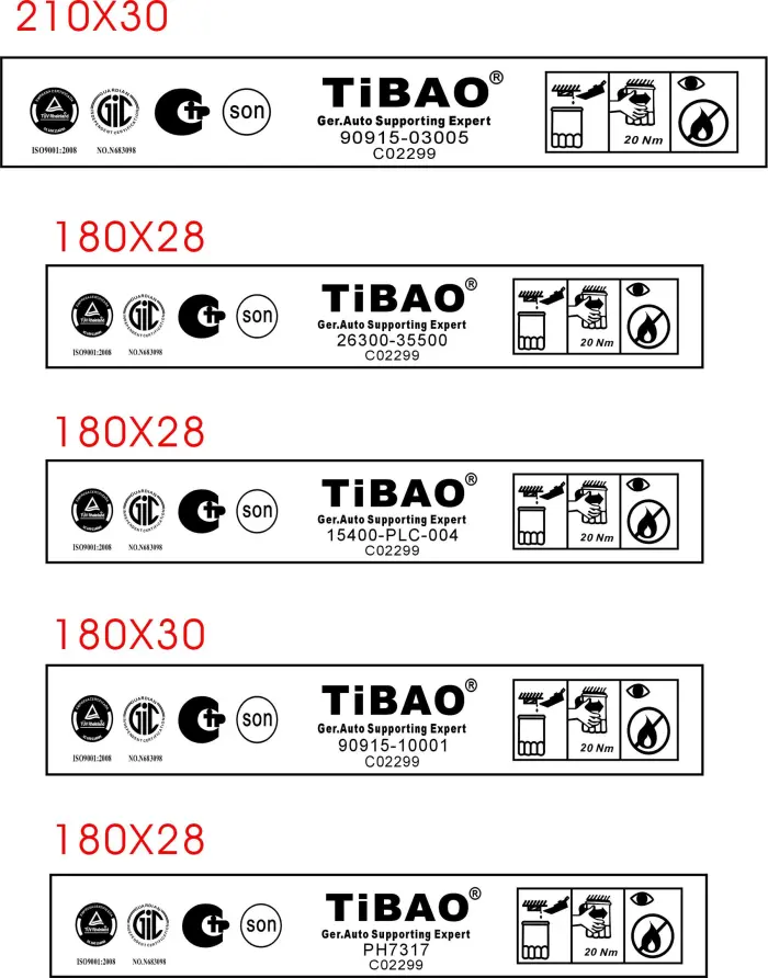 90915YZZD2 Engine Parts Oil Filter for CITROËN C1 II (PA_, PS_), DAIHATSU GRAN MAX Van (S40_), GEELY MK Saloon, LEXUS NX (_Z1_), NX I (_Z1_), NX SUV (_Z1_), MASSEY FERGUSON MF 1500, PEUGEOT 108, SUZUKI ERTIGA (AVI_), ERTIGA I (AVI_), TOYOTA PRIUS PHV