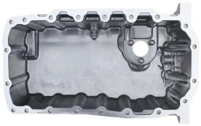 03L103603H Engine Parts Oil Pan for VW TRANSPORTER Mk VI Van (SGA, SGH, SHA, SHH), CARAVELLE T5 Bus (7HB, 7HJ, 7EB, 7EJ), EUROVAN T5 Platform/Chassis (7JD, MULTIVAN Mk V (7HM, 7HN, 7HF, 7EF, 7EM, 7EN)