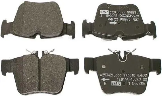 0004205900 Brake Pads for MERCEDES-BENZ GLC (X253), C-CLASS (W205)