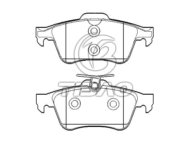 1605117 Brake Pads for