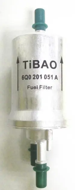 6Q0201051A Filtro de combustible para AUDI A3, VW POLO, SEAT ALTEA XL (5P5, 5P8), SKODA ROOMSTER Praktik (5J)