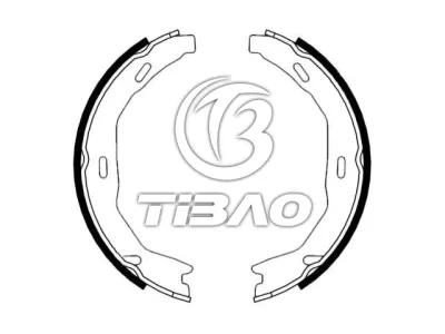 0044208620 Brake Shoe Set for MERCEDES-BENZ E-CLASS Convertible (A207), C-CLASS (W204)