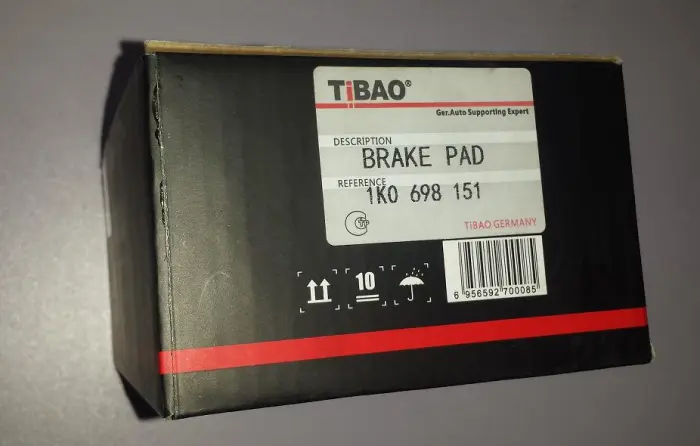 1K0698151 Brake Pad Set for AUDI A3, VW CC, SEAT IBIZA IV ST (6J8, 6P8), IBIZA Mk IV ST (6J8, 6P8), SKODA FABIA III (NJ3)
