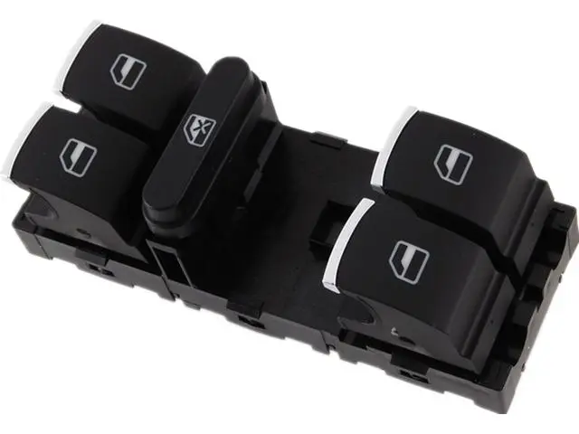 5ND959857 Window Switch for VW BORA IV (162, 163, AV3, AV2), CC B7 (358), TIGUAN (5N_), GOLF PLUS V (5M1, 521), MAGOTAN B7 Variant (365), PASSAT B7 (362)