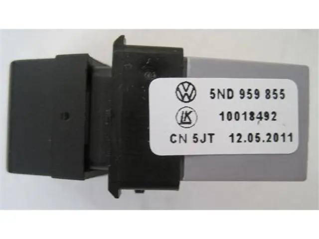 5ND959857 Window Switch for VW BORA IV (162, 163, AV3, AV2), CC B7 (358), TIGUAN (5N_), GOLF PLUS V (5M1, 521), MAGOTAN B7 Variant (365), PASSAT B7 (362)