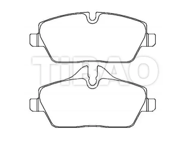 34116767143 BMW Brake Pad for BMW 1 (E87)