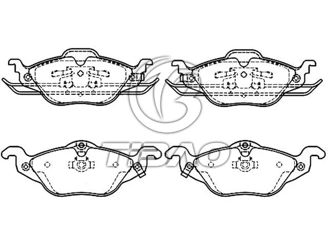 1605070 Brake Pads for OPEL ASTRA G CLASSIC Caravan (F35), VAUXHALL ASTRA Mk IV (G) Estate (T98)