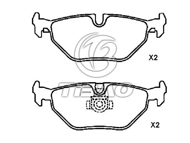 34216761281 BMW Brake Pad for BMW X3