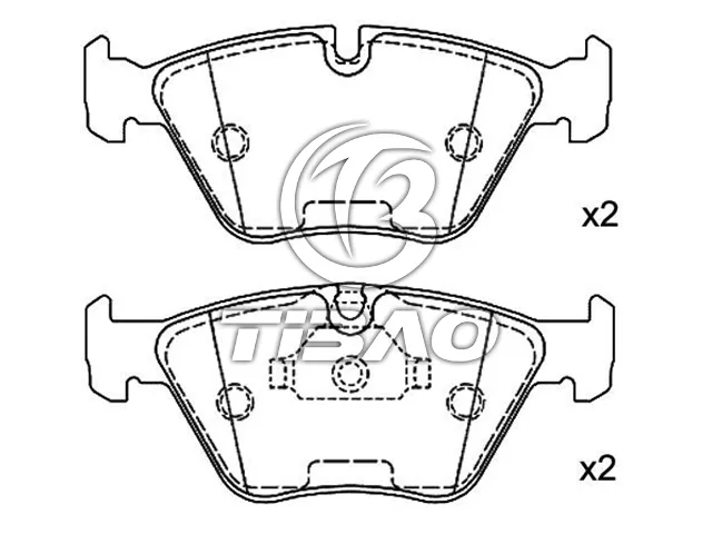 34111164629 BMW Brake Pad for BMW 5 (E39)