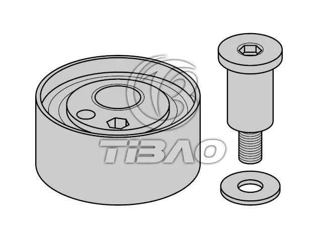 059109243D Engine Parts Tension Roller for AUDI A4, VW PASSAT, SKODA SUPERB I (3U4), SUPERB I Sedan (3U4)