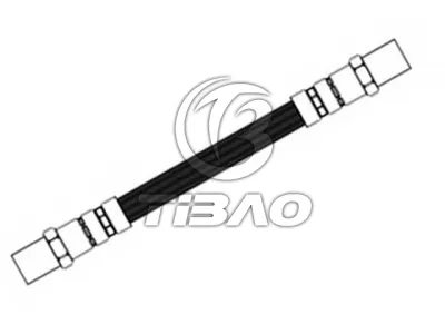 481611776 Brake Hose for AUDI 80, VW EUROVAN, SEAT TOLEDO I (1L2), TOLEDO &nbsp; (1L2)