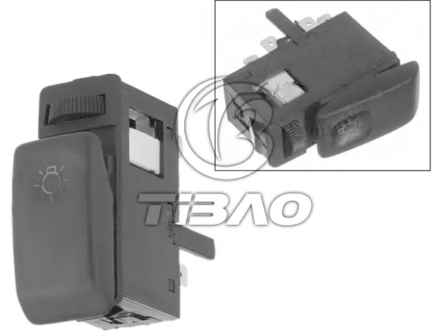 191941531K Headlight Switch for VW GOLF II Van (19E, 1G1), JETTA II (19E, 1G2, 165)