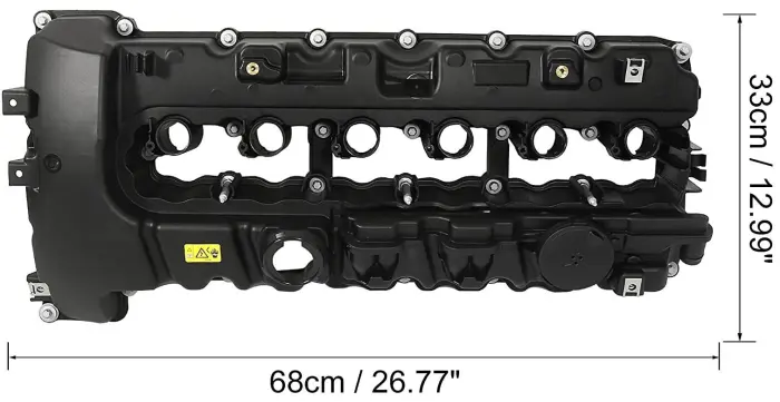 11127548196 Engine Parts Engine Valve Cover for BMW 5 Touring (E61), 3 Convertible (E93), 6 Convertible (E64)