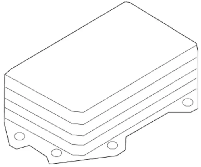 9A711701530 Engine Parts Oil Cooler for 