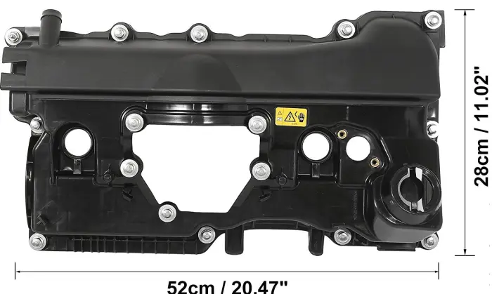 11127568582 Engine Parts Engine Valve Cover for BMW X3 (E83), Z4 Roadster (E85), 3 Coupe (E46)