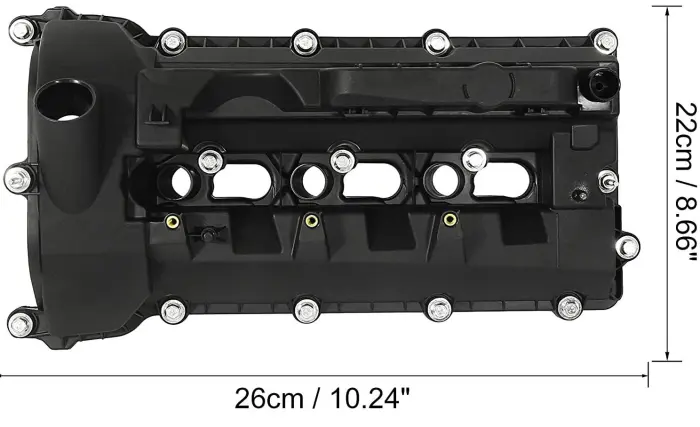 LR041685 Engine Parts Engine Valve Cover for LAND ROVER RANGE ROVER SPORT II (L494), RANGE ROVER VELAR (L560), DISCOVERY V (L462), RANGE ROVER IV (L405)