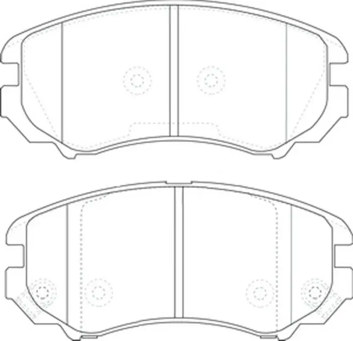 SP1202 Brake Pads for HYUNDAI AVANTE V Saloon (MD, UD), ELANTRA V Saloon (MD, UD, KIA K5 (FSGDS6B), K5 (FSGDS6B, TF), OPTIMA (FSGDS6B)