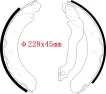 6500945 Brake Shoe Set for NISSAN PRIMERA (P10), PRIMERA Hatchback (P10)