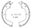 A2317 Brake Shoe Set for OPEL ZAFIRA / ZAFIRA FAMILY B (A05), VAUXHALL ZAFIRA Mk III (P12)
