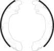 AF801 Brake Shoe Set for