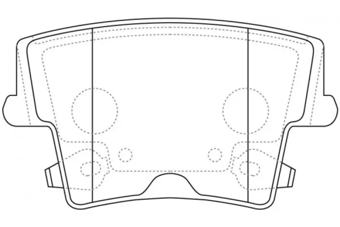 05139191AA Brake Pads for CHRYSLER 300 (LX), 300C (LX), LANCIA THEMA (LX_)