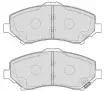 68003701AA Brake Pads for VW ROUTAN, CHRYSLER GRAND VOYAGER V (RT), TOWN &amp;amp;amp;amp; COUNTRY V (RT), DODGE JC, JOURNEY, JOURNEY (JC), JOURNEY SUV, FIAT FREEMONT (345_), FREEMONT SUV (345_), JEEP WRANGLER / WRANGLER JK III (JK), WRANGLER III (JK