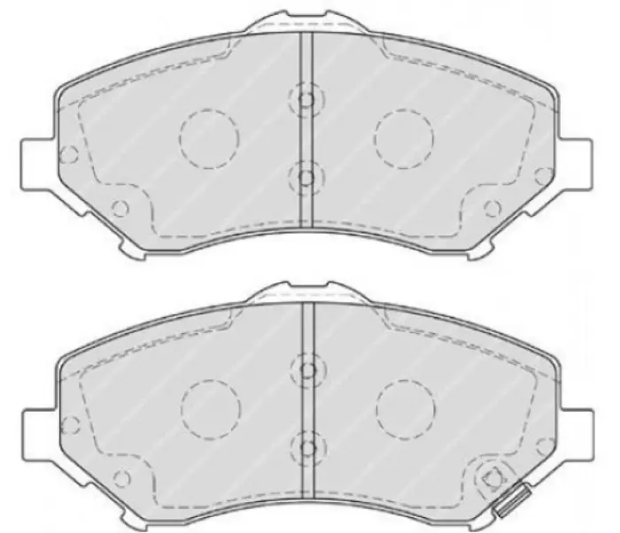 68003701AA Brake Pads for VW ROUTAN, CHRYSLER GRAND VOYAGER V (RT), TOWN &amp;amp;amp;amp; COUNTRY V (RT), DODGE JC, JOURNEY, JOURNEY (JC), JOURNEY SUV, FIAT FREEMONT (345_), FREEMONT SUV (345_), JEEP WRANGLER / WRANGLER JK III (JK), WRANGLER III (JK