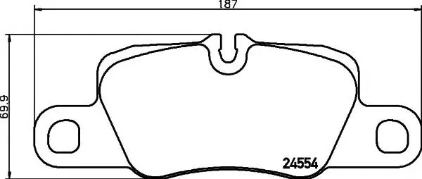 97035294905 Brake Pads for PORSCHE PANAMERA (970)