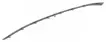 8V5807533 Front Bumper Bright Strip for AUDI A3 / S3 Limousine (8VS, 8VM)