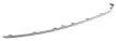 8V5807534 Front Bumper Bright Strip for AUDI A3 / S3 Limousine (8VS, 8VM)