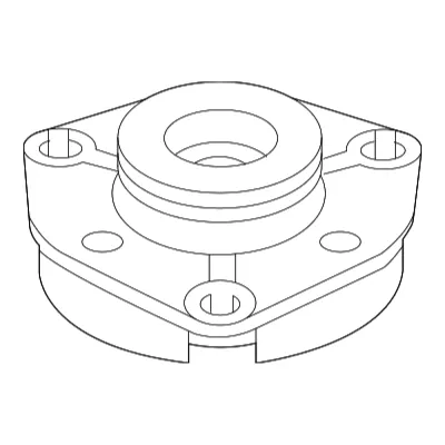 1EA412331B Shock Mount / Strut Mount for AUDI Q4, VW ID, CUPRA BORN (K11), SKODA ENYAQ iV SUV (5AZ)