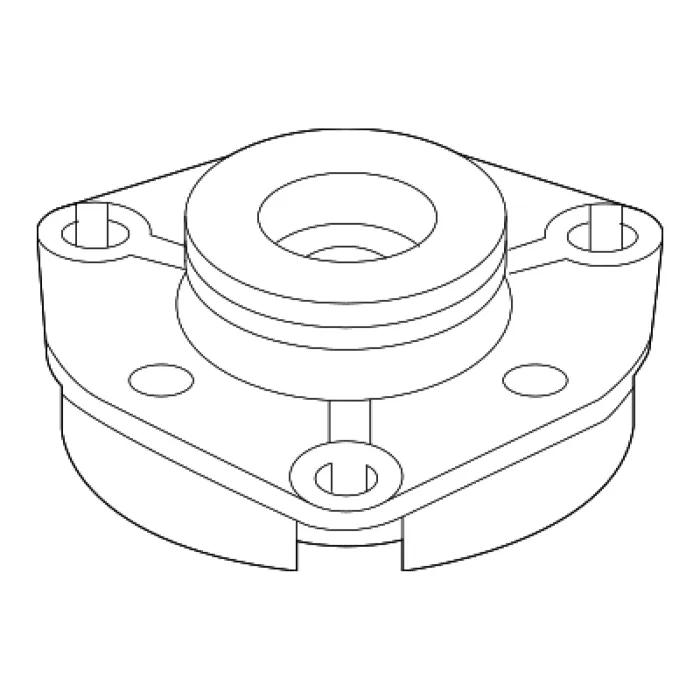 1EA412331B Shock Mount / Strut Mount for AUDI Q4, VW ID, CUPRA BORN (K11), SKODA ENYAQ iV SUV (5AZ)