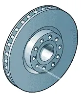 1ED615301A FRONT BRAKE DISC for 