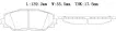 0446502220 Brake Pads for LEXUS HS (ANF10), SCION xB MPV, SUBARU TREZIA, TOYOTA PREMIO (_T26_)