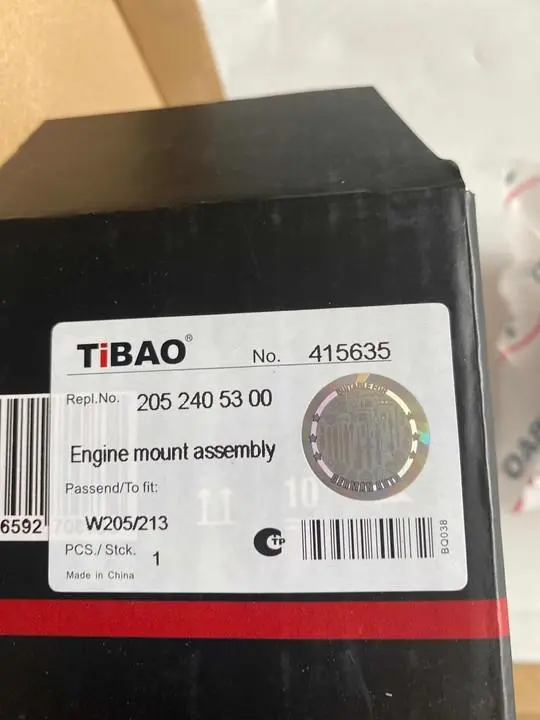 2052405300 Transmission Parts Transmission Mount for MERCEDES-BENZ E-CLASS (W213), SPRINTER 5-t Van (B907), MARCO POLO Camper (W447), METRIS Tourer (W447), V-CLASS (W447), VITO Dualiner (W447), METRIS Van (W447), CLS (C257), C-CLASS (W205)