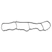 6510910060 Engine Parts Intake Manifold Gasket for MERCEDES-BENZ C-CLASS (W204), GLC (X253), SPRINTER 5-t Van (B906), SLC (R172), CLA Coupe (C117), A-CLASS (W176), GLA-CLASS (X156), METRIS Tourer (W447), METRIS Van (W447), E-CLASS Coupe (C207), GLE (