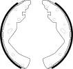 UAYN2638Z Brake Shoe Set for FORD RANGER (TKE), RANGER SUV (TKE), MAZDA BT-50 Pickup (CD, UN)