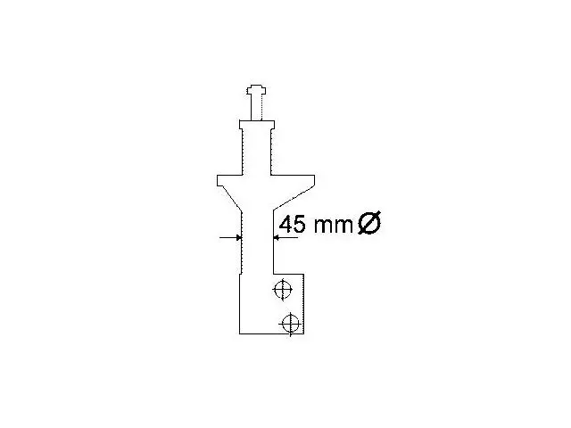 31321133224 Suspension Parts Shock Absorber for BMW 3 (E30)